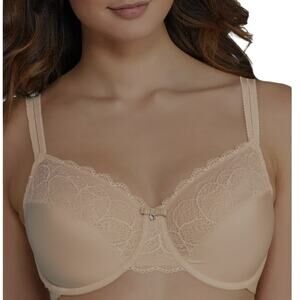 Bali Smoothing Underwire Bra Beige Size 38D Style 1002